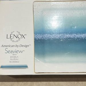 Lenox Seaview Tray, brand new and never been used. Retails for $84.00